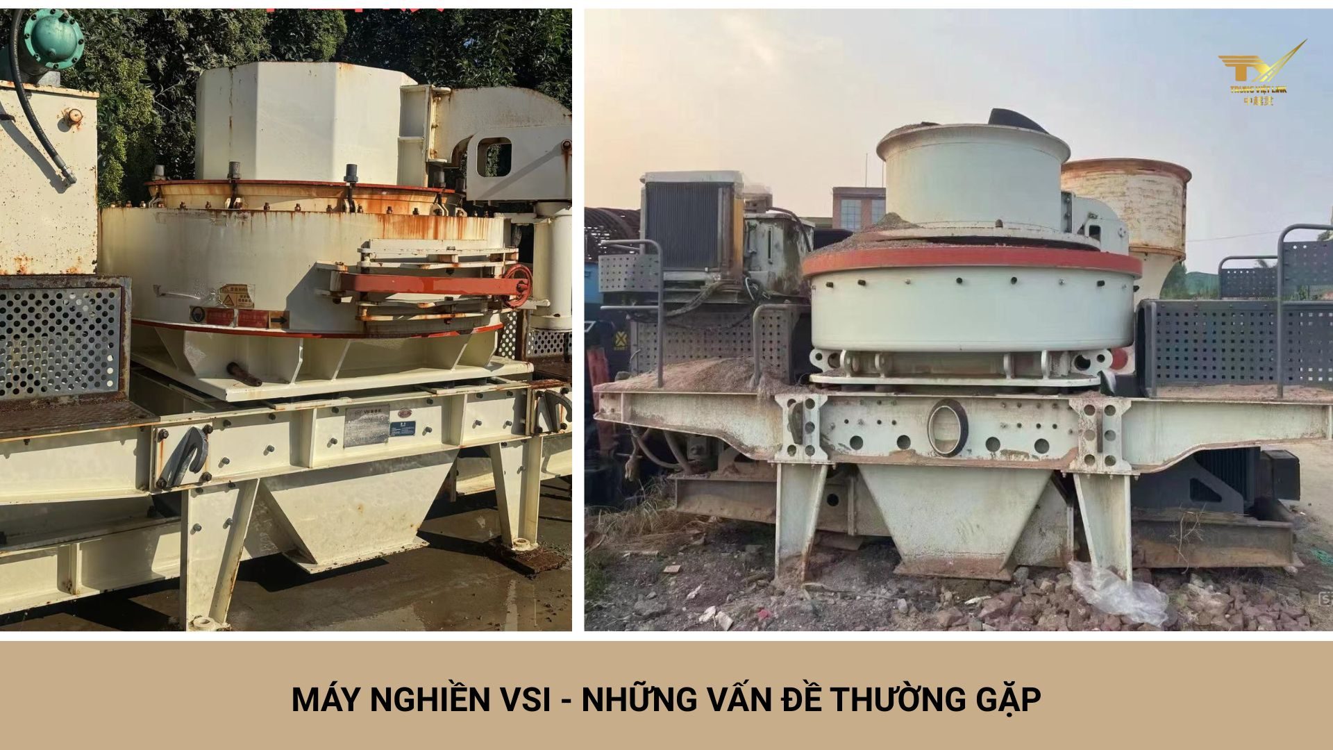 vấn đề máy nghiền vsi