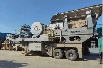 Dây chuyền nghiền đá di động K3 của Thượng Hải Shibang, năng suất 200-250 tấn_ giờ (2)