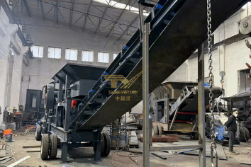 Máy nghiền đá 400x600 diesel của khách hàng quân đội, sử dụng để làm đường bên Lào (2)