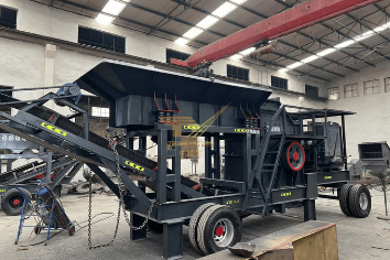 Máy nghiền đá 400x600 diesel của khách hàng quân đội, sử dụng để làm đường bên Lào (3)